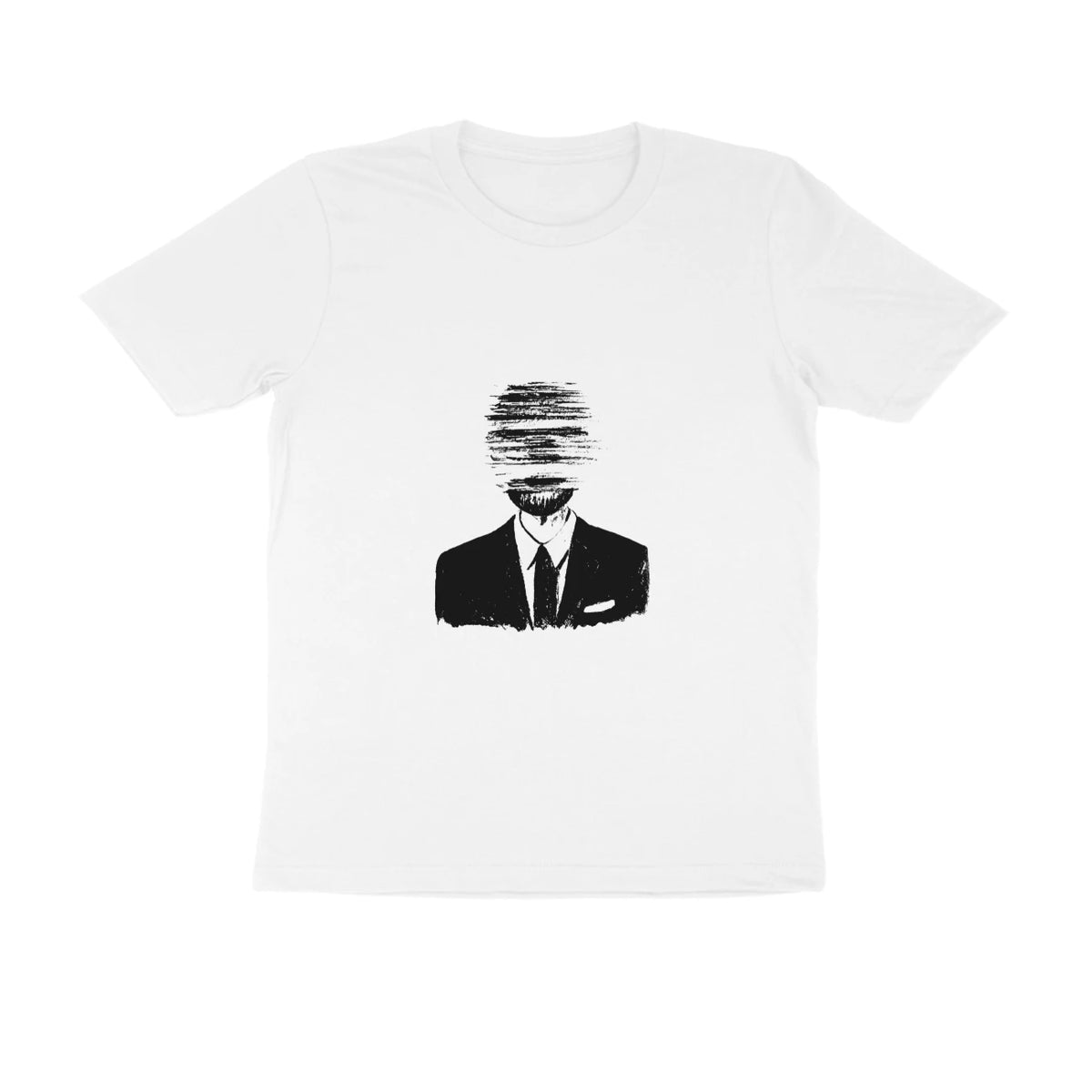 Faceless Tee (White): I know not if it's love