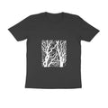 Bare Trees Tee (Black, Sketch front only) - Black