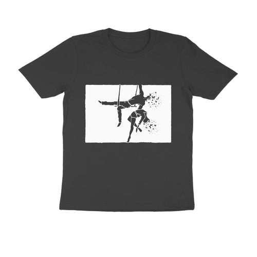 Aerialists Tee (Black): I will meet you in the middle of - Black