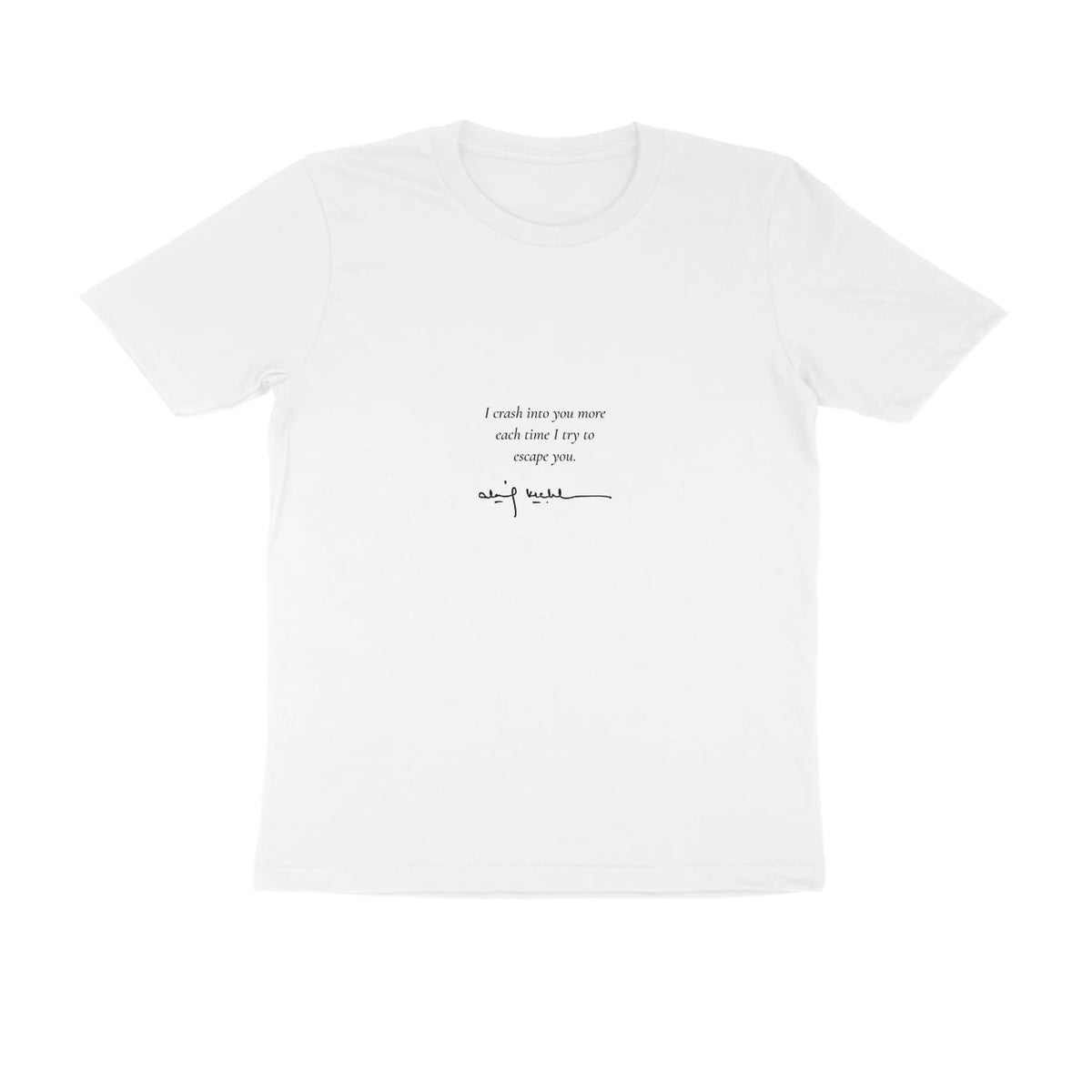 Basket of Light Tee (White, Quote front only) - White