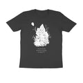 Haunted House Tee (Black, Sketch + quote front (Ak logo)) - Black