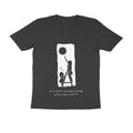 Moon Ladder Tee (Black, Sketch + quote front (Ak logo)) - Black