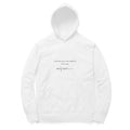 Aerialists Hoodie (White, Quote front / sketch back) - White