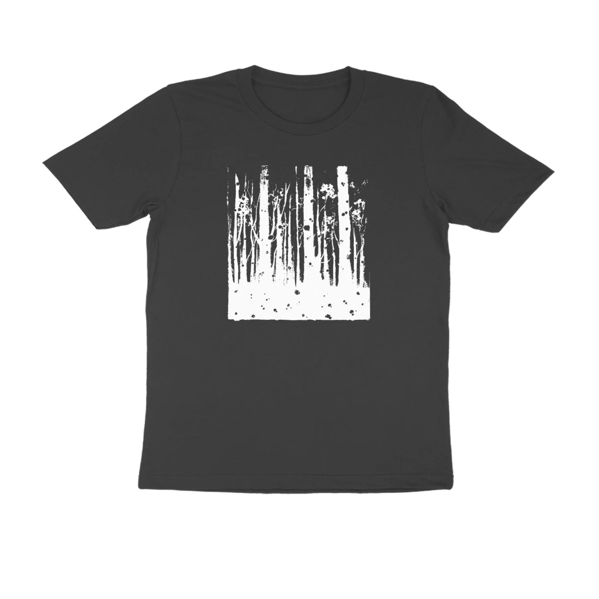 Forest Tee (Black, Sketch front only) - Black