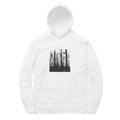 Forest Hoodie (White, Sketch front only) - White
