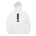 Falling Stars Hoodie (White, Sketch front only) - White