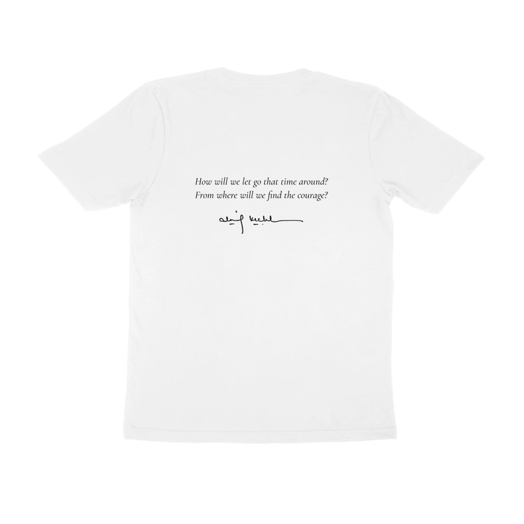 Balloon Girl Tee (White): How will we let go that time around?