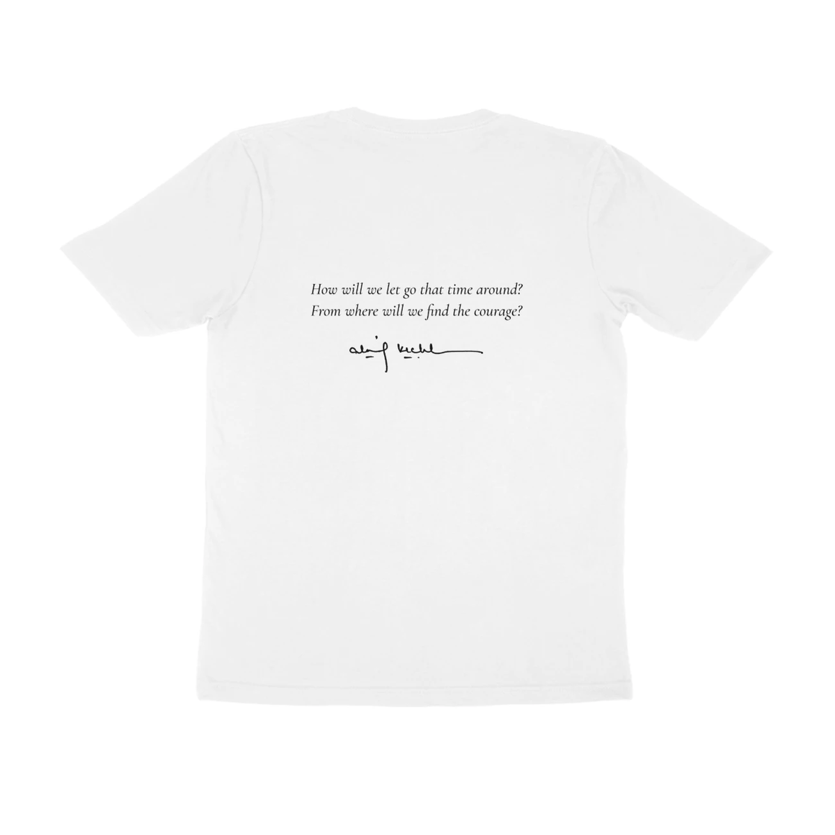 Balloon Girl Tee (White): How will we let go that time around?