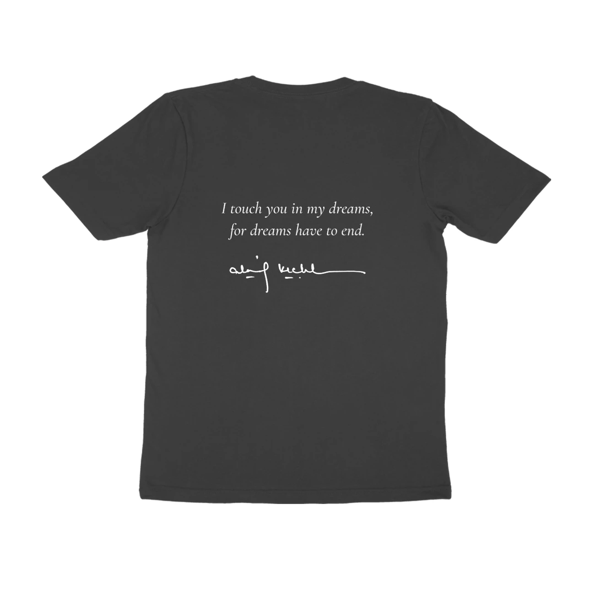 Blindfold Tee (Black): I touch you in my dreams,
