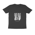 Bare Trees Tee (Black, Sketch + quote front (Ak logo)) - Black
