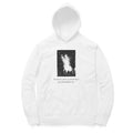 Starfield Hoodie (White, Sketch + quote front (Ak logo)) - White