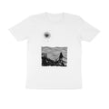 Sea Stairs Tee (White, Sketch front only) - White