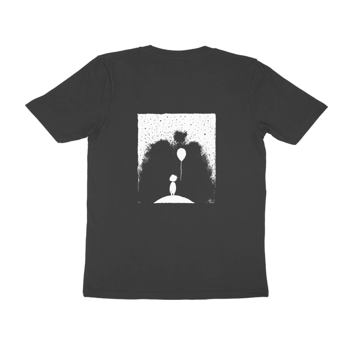 Balloon Girl Tee (Black) - back