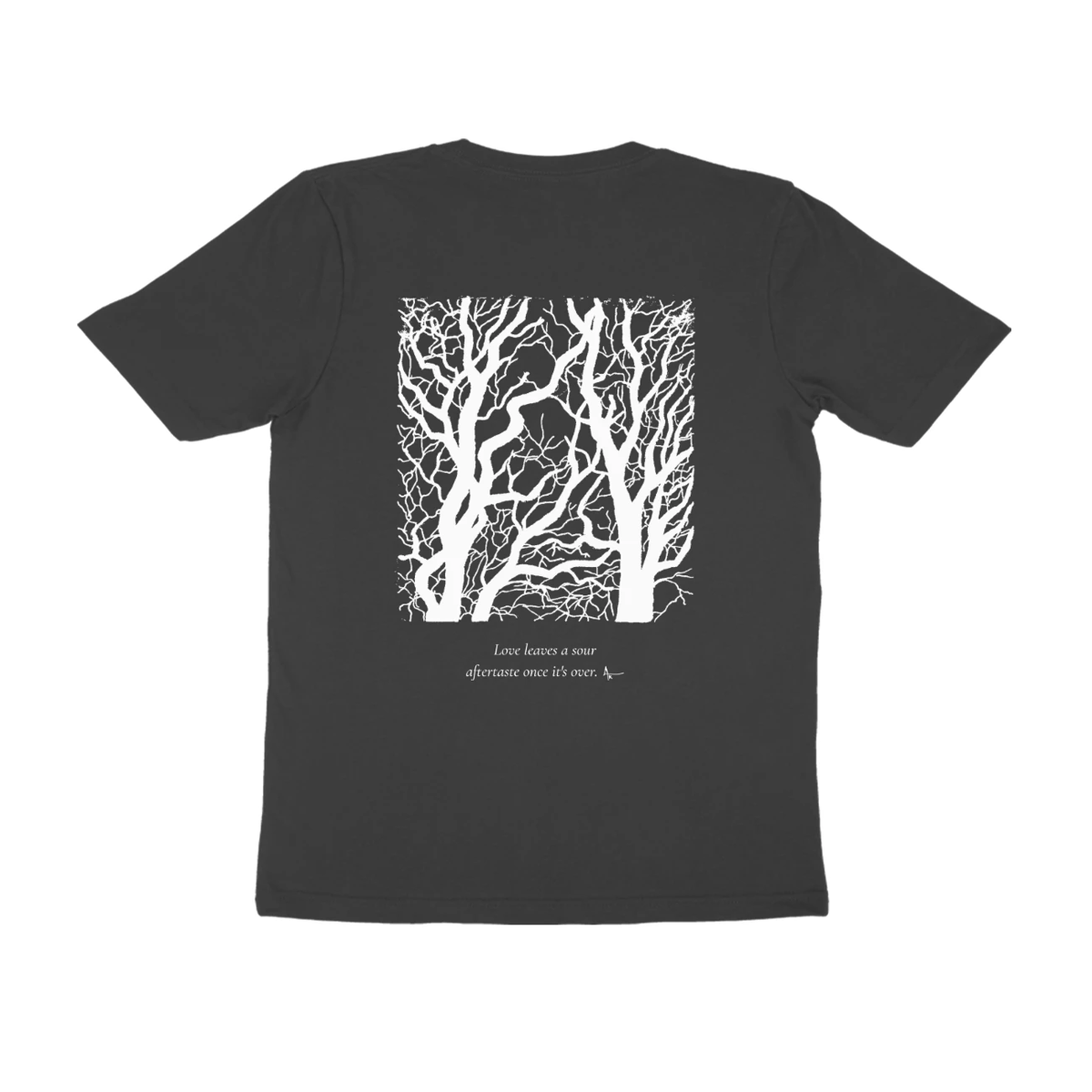 Bare Trees Tee (Black) - back