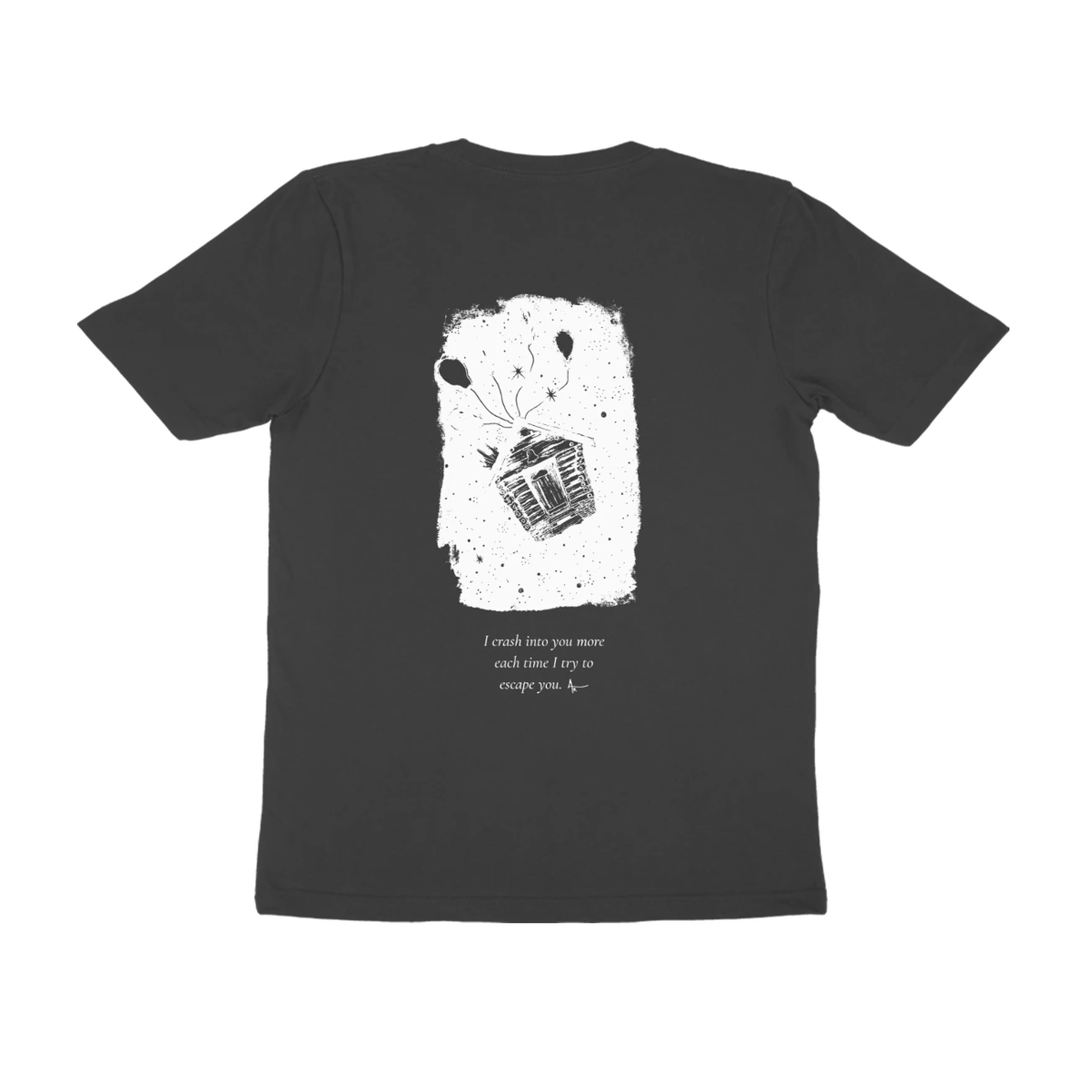 Basket of Light Tee (Black) - back