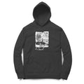 Window & Cart Hoodie (Black): Walking the streets - Black