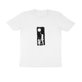 Moon Ladder Tee (White): Let us watch a shooting star tonight - White