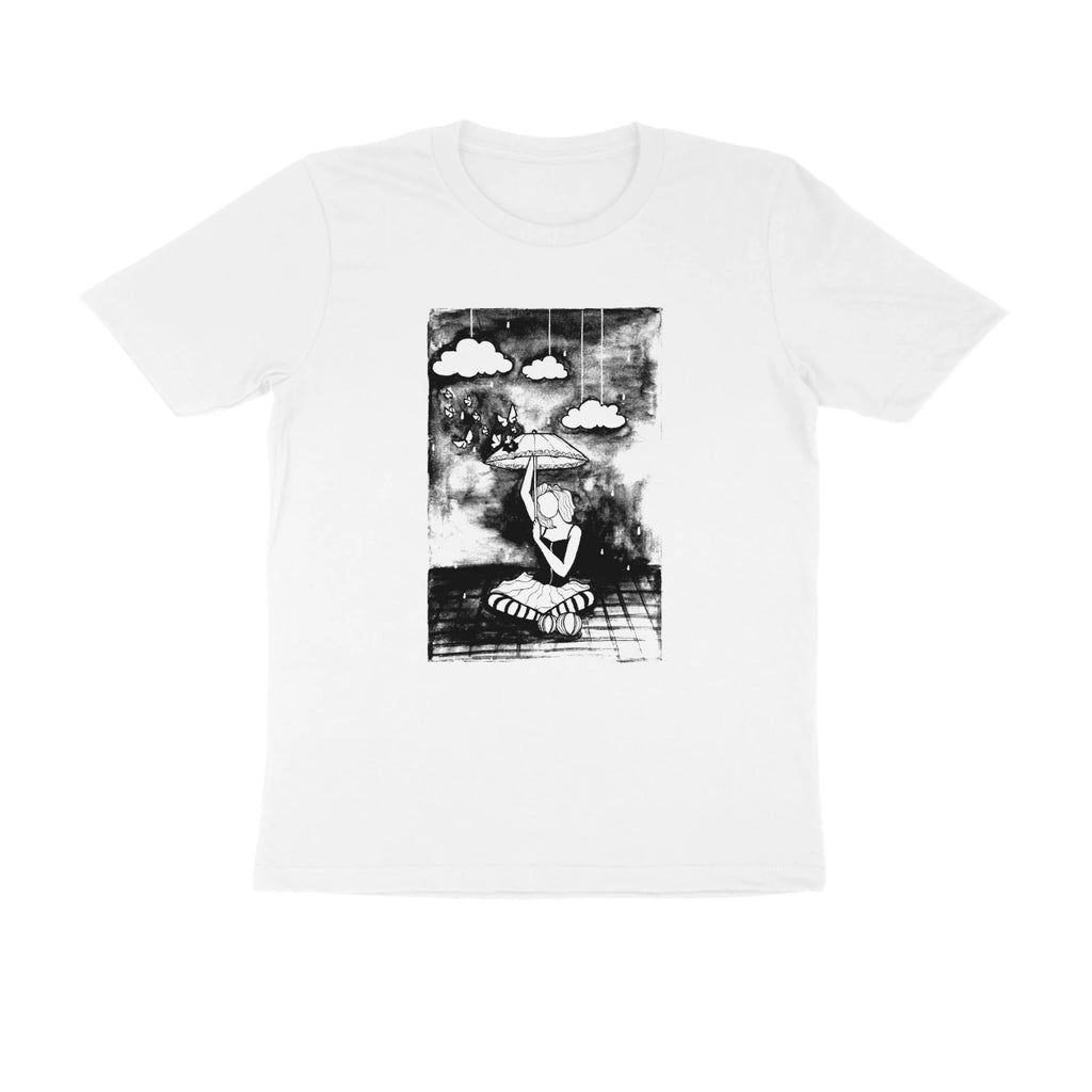 Cloud Dreamer Tee (White): You don't mend a broken heart. - White