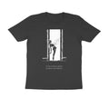 Doorway Tee (Black, Sketch + quote front (Ak logo)) - Black