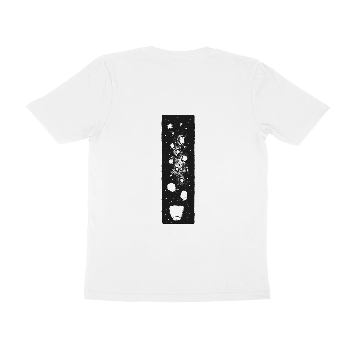 Falling Stars Tee (White, Quote front / sketch back)