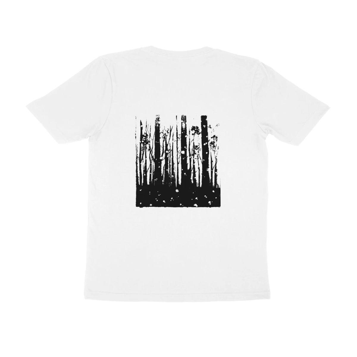 Forest Tee (White, Quote front / sketch back)