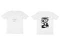 Cloud Dreamer Tee – Poem front, sketch back – White (front and back)
